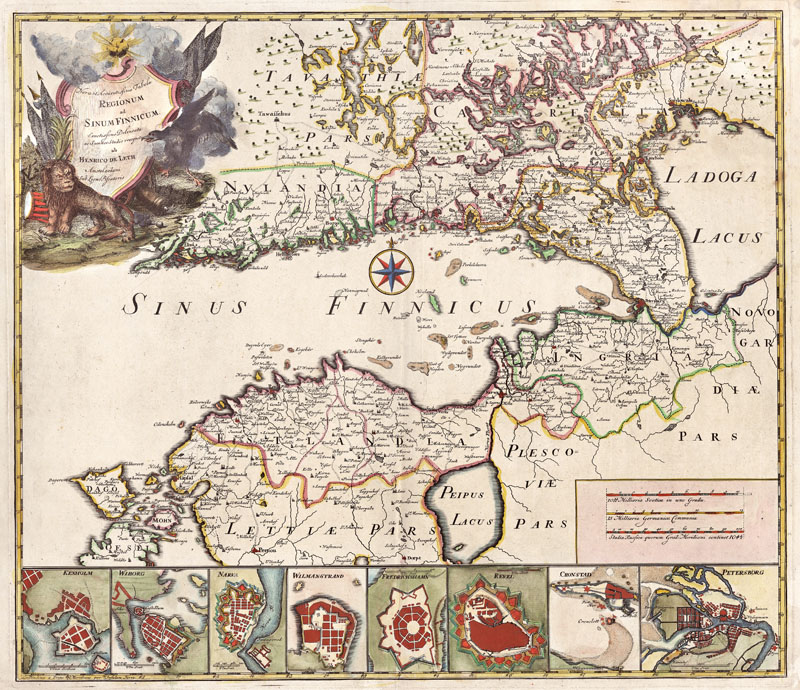 Estland-Finland 1742 Hendrik de Leth